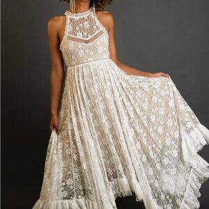 Joyfolie Emmaline Dress in Gardenia